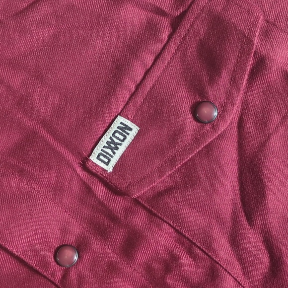 NWOT 🇺🇸 Dixxon "Bordeaux" Large Burgundy - Picture 5 of 10
